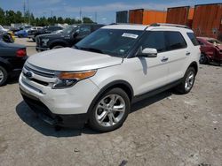 Salvage cars for sale at Bridgeton, MO auction: 2015 Ford Explorer Limited