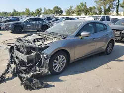 Salvage cars for sale at Bridgeton, MO auction: 2016 Mazda 3 Touring