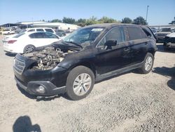 Salvage cars for sale at Sacramento, CA auction: 2017 Subaru Outback 2.5I Premium