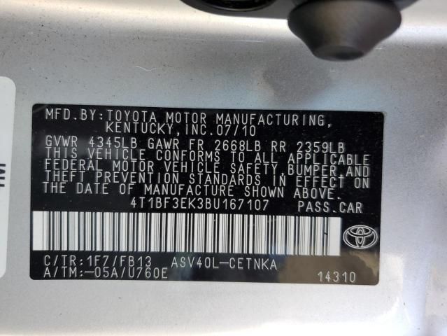 2011 Toyota Camry Base