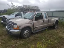 Salvage cars for sale at Mcfarland, WI auction: 1999 Ford F350 Super Duty