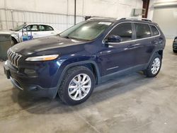 Salvage cars for sale at Avon, MN auction: 2016 Jeep Cherokee Limited