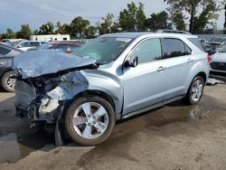 Chevrolet salvage cars for sale: 2015 Chevrolet Equinox LT