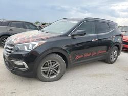 Salvage cars for sale at San Antonio, TX auction: 2017 Hyundai Santa FE Sport