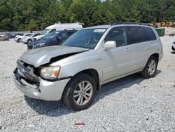 Toyota salvage cars for sale: 2006 Toyota Highlander Hybrid