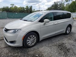 Salvage cars for sale at Riverview, FL auction: 2017 Chrysler Pacifica Touring L