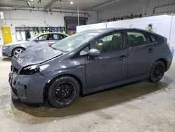 Salvage cars for sale at Candia, NH auction: 2015 Toyota Prius