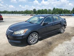 Salvage cars for sale from Copart Lumberton, NC: 2011 Honda Accord EXL