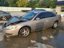 Salvage cars for sale at Savannah, GA auction: 2007 Chevrolet Impala LT