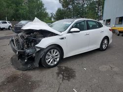 Salvage cars for sale at Portland, OR auction: 2016 KIA Optima EX