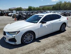 Salvage cars for sale at Las Vegas, NV auction: 2021 Acura TLX