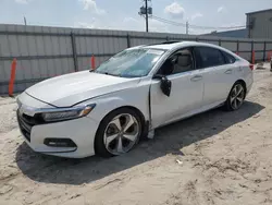 Salvage cars for sale at Jacksonville, FL auction: 2018 Honda Accord Touring