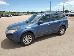 Salvage cars for sale at Colorado Springs, CO auction: 2012 Subaru Forester 2.5X Premium