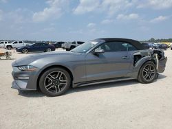 Salvage cars for sale at Houston, TX auction: 2022 Ford Mustang