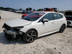 Salvage cars for sale at West Warren, MA auction: 2020 Subaru Impreza Sport