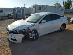 Salvage cars for sale at Oklahoma City, OK auction: 2020 Nissan Sentra SV