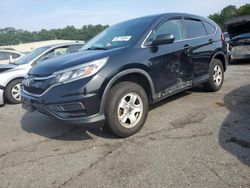 Salvage cars for sale at Exeter, RI auction: 2015 Honda CR-V LX