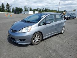 Honda salvage cars for sale: 2009 Honda FIT Sport