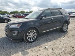 Salvage cars for sale from Copart Columbus, OH: 2017 Ford Explorer Limited