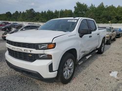 Salvage cars for sale at Memphis, TN auction: 2021 Chevrolet Silverado C1500 Custom