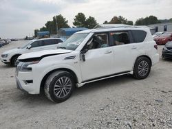 Nissan Armada sl Vehiculos salvage en venta: 2021 Nissan Armada SL