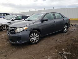 Toyota salvage cars for sale: 2012 Toyota Corolla Base