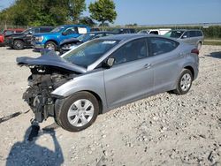 Salvage cars for sale at Cicero, IN auction: 2016 Hyundai Elantra SE