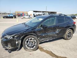 Salvage cars for sale at Grand Prairie, TX auction: 2021 Subaru Crosstrek Premium