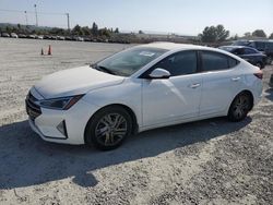 Salvage cars for sale at Mentone, CA auction: 2020 Hyundai Elantra SEL