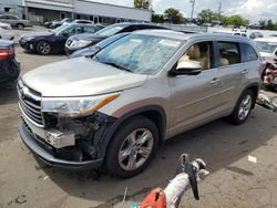 Toyota salvage cars for sale: 2015 Toyota Highlander Limited