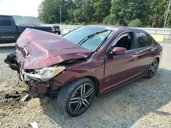 Salvage cars for sale at Concord, NC auction: 2016 Honda Accord Sport