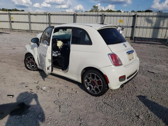 2012 Fiat 500 Sport