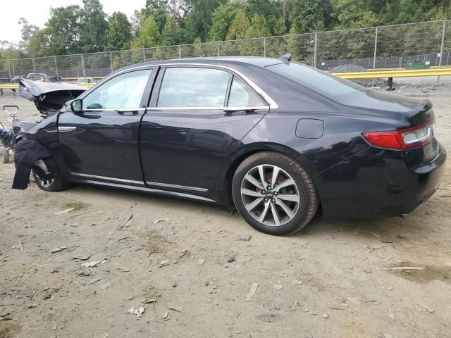 2018 Lincoln Continental