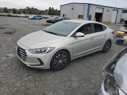 Salvage cars for sale at Vallejo, CA auction: 2017 Hyundai Elantra SE