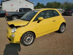 Salvage cars for sale from Copart Davison, MI: 2012 Fiat 500 POP