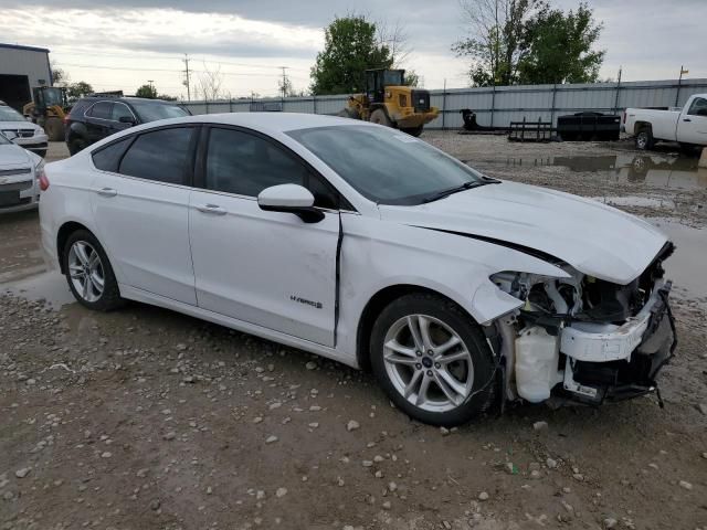 2018 Ford Fusion SE Hybrid