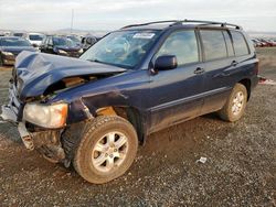 Salvage cars for sale at Helena, MT auction: 2002 Toyota Highlander Limited