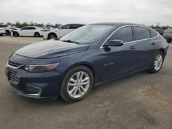 Chevrolet salvage cars for sale: 2016 Chevrolet Malibu LT