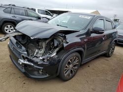 Salvage cars for sale at Brighton, CO auction: 2017 Mitsubishi Outlander Sport ES