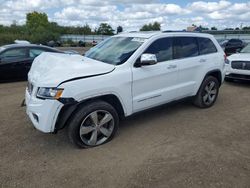 Jeep salvage cars for sale: 2016 Jeep Grand Cherokee Limited