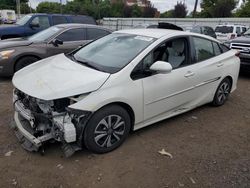 Salvage cars for sale at New Britain, CT auction: 2017 Toyota Prius Prime