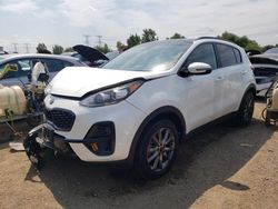 Salvage cars for sale at Elgin, IL auction: 2022 KIA Sportage S