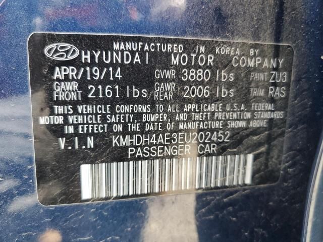 2014 Hyundai Elantra SE