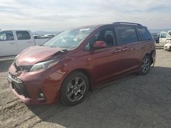 Salvage cars for sale at Helena, MT auction: 2019 Toyota Sienna SE