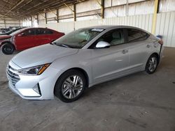 Hyundai Elantra Vehiculos salvage en venta: 2019 Hyundai Elantra SEL