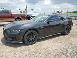 Salvage cars for sale at Mercedes, TX auction: 2024 Ford Mustang GT