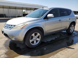 Salvage cars for sale at Fresno, CA auction: 2004 Nissan Murano SL