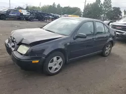 Salvage cars for sale at Denver, CO auction: 2001 Volkswagen Jetta GLS