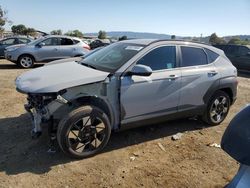 Salvage cars for sale at San Martin, CA auction: 2024 Hyundai Kona SEL