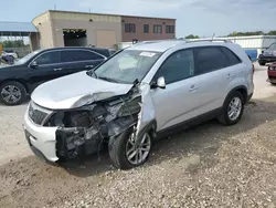 Salvage cars for sale at Kansas City, KS auction: 2014 KIA Sorento LX